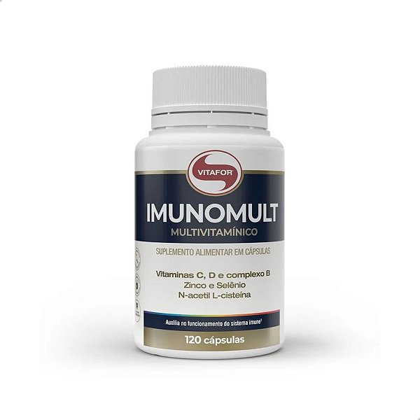 Imunomult Multivitamínico 120 caps Vitafor