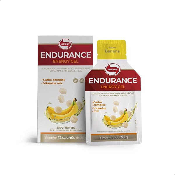 Endurance Energy Gel 12 sachês Vitafor