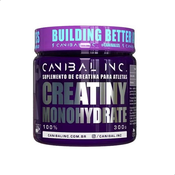 Creatina Monohidratada 300g Canibal Inc