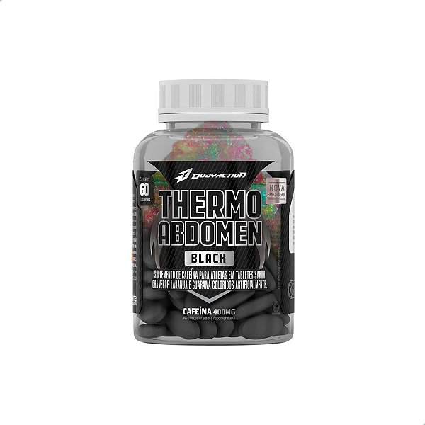 Thermo Abdomen Black 60 caps Bodyaction