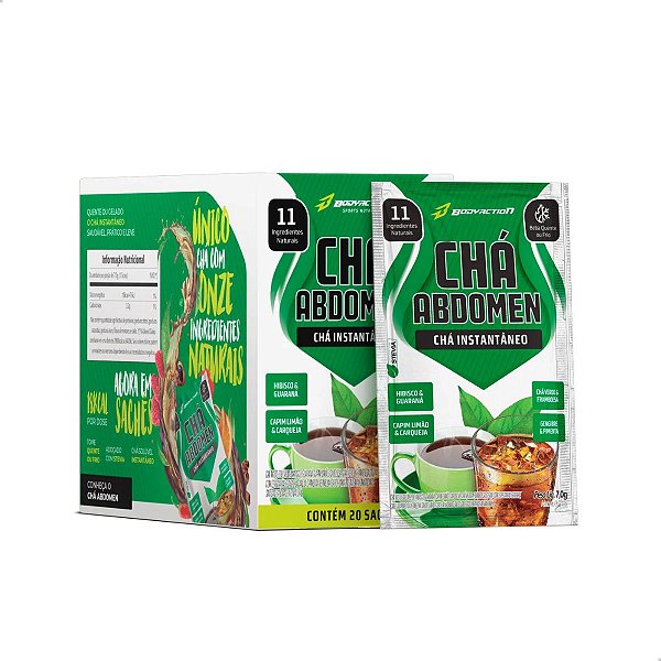 Chá Abdômen Caixa com 20 sachês Bodyaction