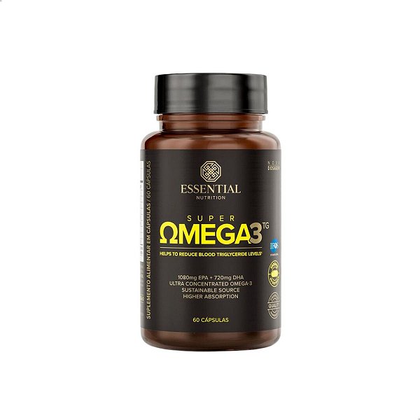 Super Ômega 3 TG 1000mg 60 caps Essential