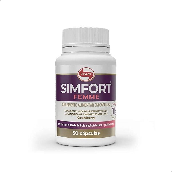 Simfort Femme Probioticos 30caps Vitafor