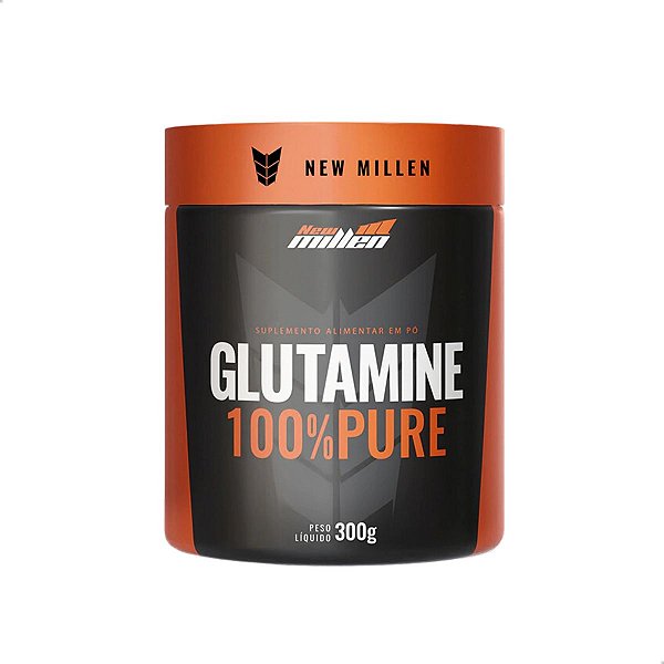 Glutamina 100% Pura 300g New Millen