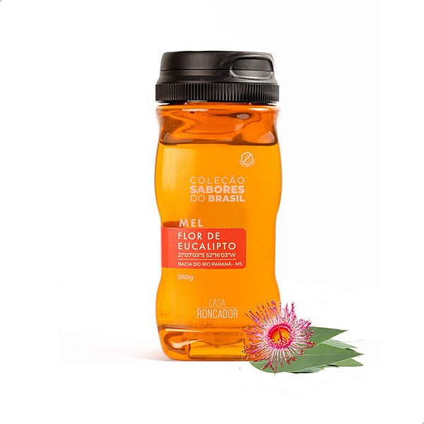 Mel Florada Eucalipto 280g Casa Roncador