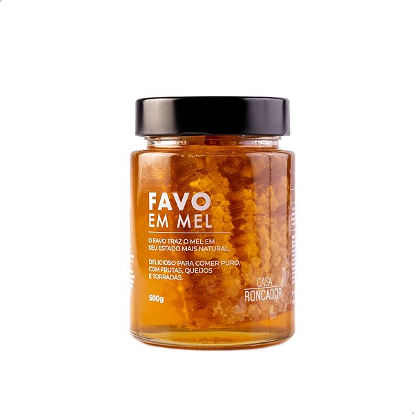 Favo em Mel Orgânico 500g Casa Roncador