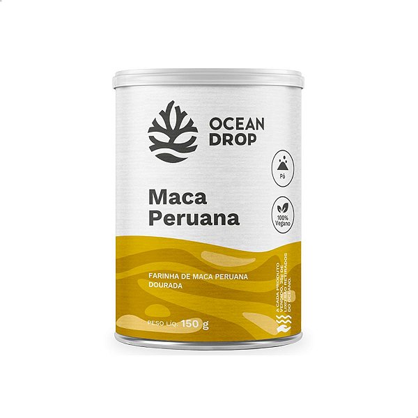 Maca Peruana em Pó 150g Ocean Drop