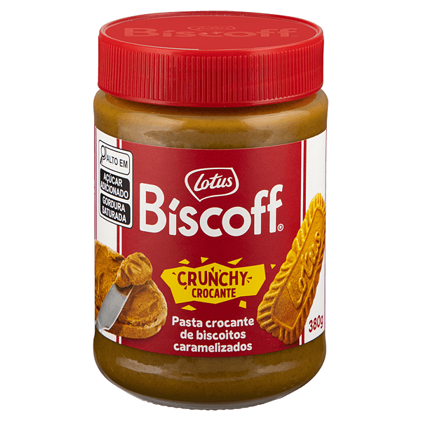 Creme De Biscoito Belga Lotus Biscoff Crunchy 380g