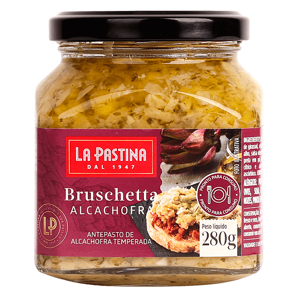 Bruschetta de Alcachofra 280g La Pastina