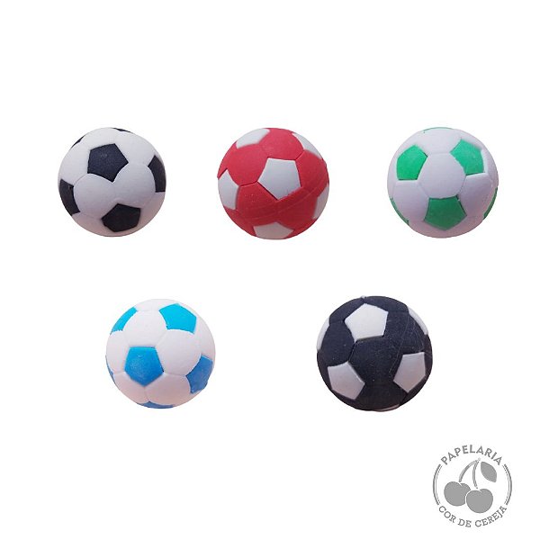 50 Adesivos 5 cm Bola de Futebol