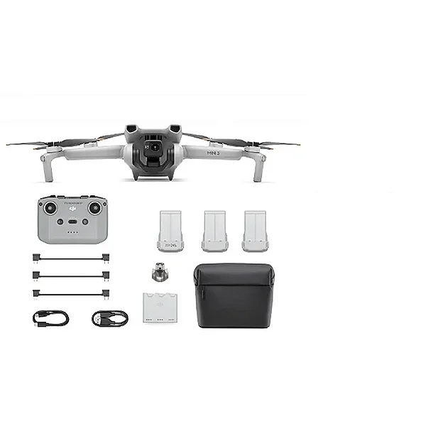 Drone DJI Mini 3 Com 3 Bateria BR (Sem tela) (usado)- FD011CS