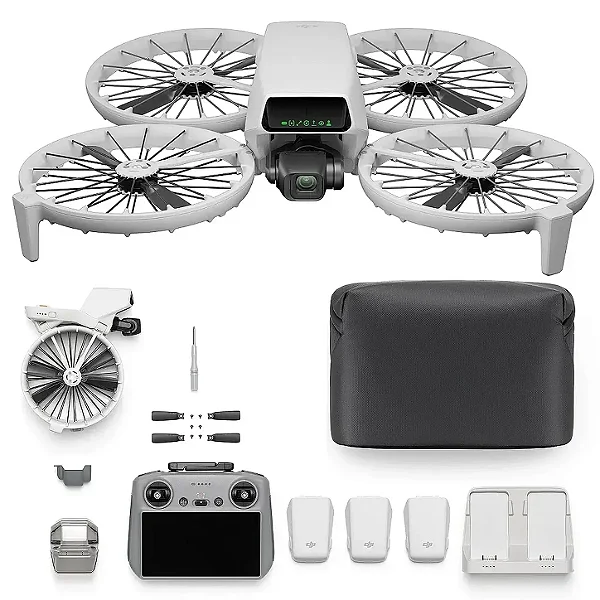 Drone DJI Flip Com 3 Bateria (com tela) (usado) - FD032CS