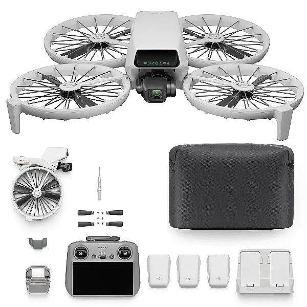 Drone DJI Flip Com 3 Bateria (com tela) (usado) - FD032CS