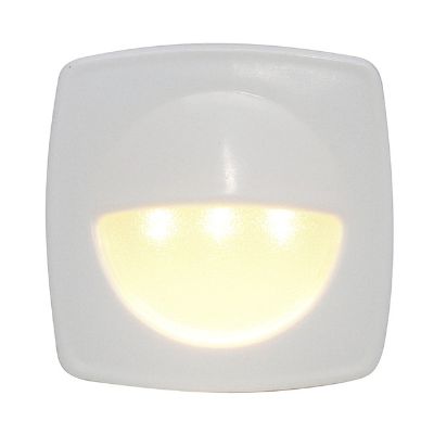 Luz de cortesia Branco Quente 3 led's alta intensidade