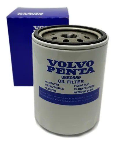 Filtro de óleo Volvo Penta 3850559 - 4.3 5.0 5.7 7.4 V6 V8