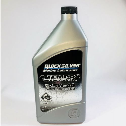 Óleo Mercury Quicksilver 25w40 4t Popa