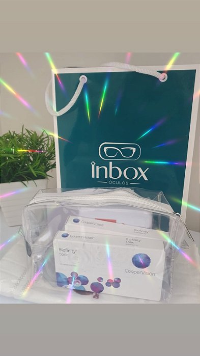 LENTES DE CONTATO BIOFINITY ASFÉRICAS