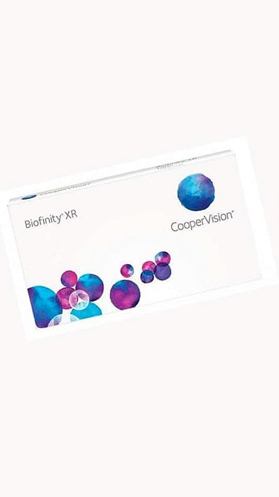 LENTES DE CONTATO BIOFINITY XR ASFÉRICO