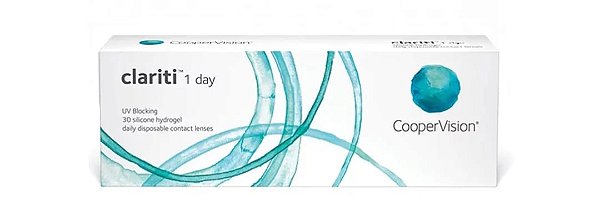 LENTES DE CONTATO CLARITY 1 DAY ( 1 CX  C/ 30 LENTES)