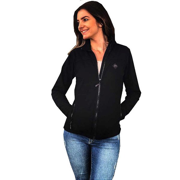 Jaqueta Fleece Conquista Glaciar Zip Feminino