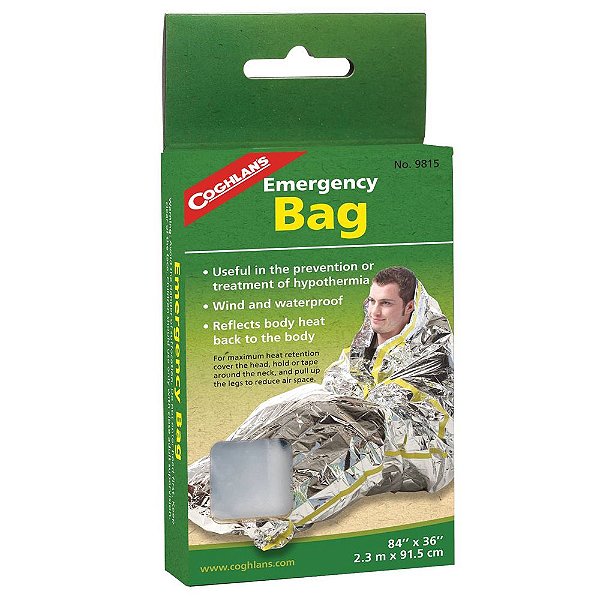 Saco de Dormir de Emergência Coghlans aluminizado