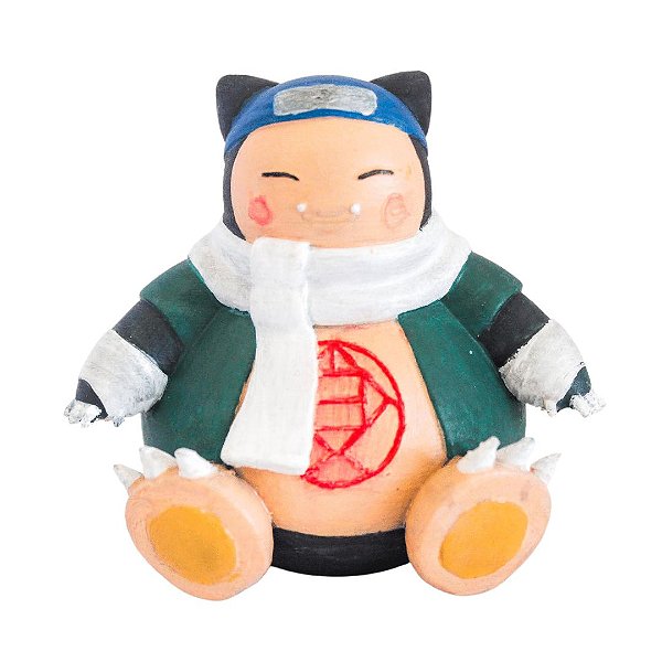 Snorlax Pokémon figura fantasiado de Choji naruto Munchlax