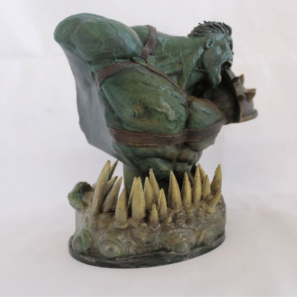 Hulk busto decorativo figure action  Marvel Comics