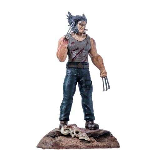 Wolverine escultura figure action X-Men colecionável Marvel