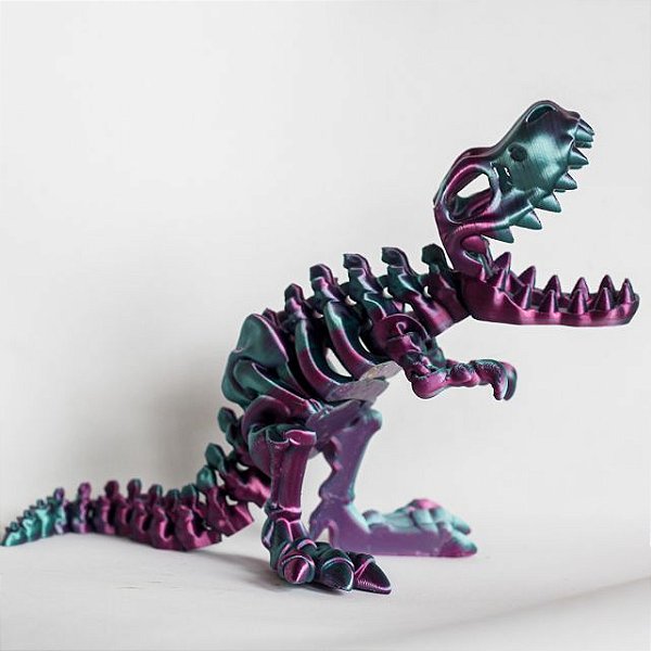 T-Rex Dinossauro de Brinquedo Realista Articulado Jurassic em