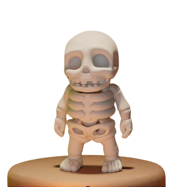3 Caveira Halloween articulada chaveiro imã  Decoração Acessório Fantasia suvenir Dia das Bruxas Colecionável