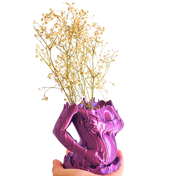 Vaso decorativo mãe gravida presente dia das mães decoração de maternidade quarto de bebê