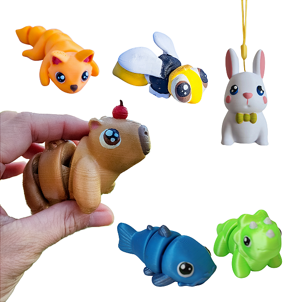 Bichinhos Flexíveis Mini Animais para brincar briquedo educativo floresta fazendinha dinos bichos do mar