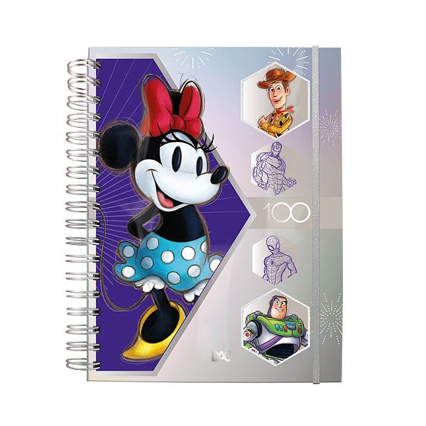 Caderno Smart Mini Disney 100 Coleção Especial