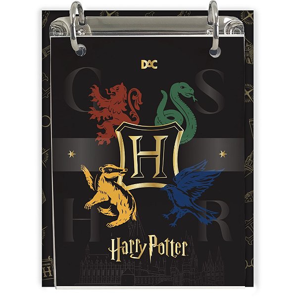 Mini Fichário Harry Potter com Capa PVC - DAC