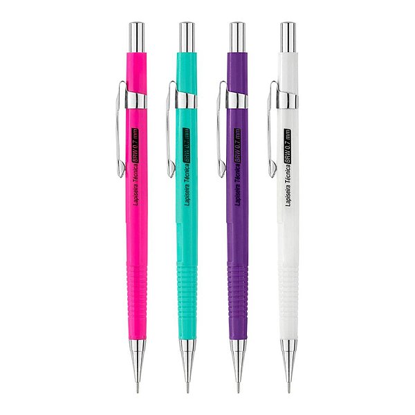 Lapiseira Técnica Cores Vivas 0.7mm - BRW