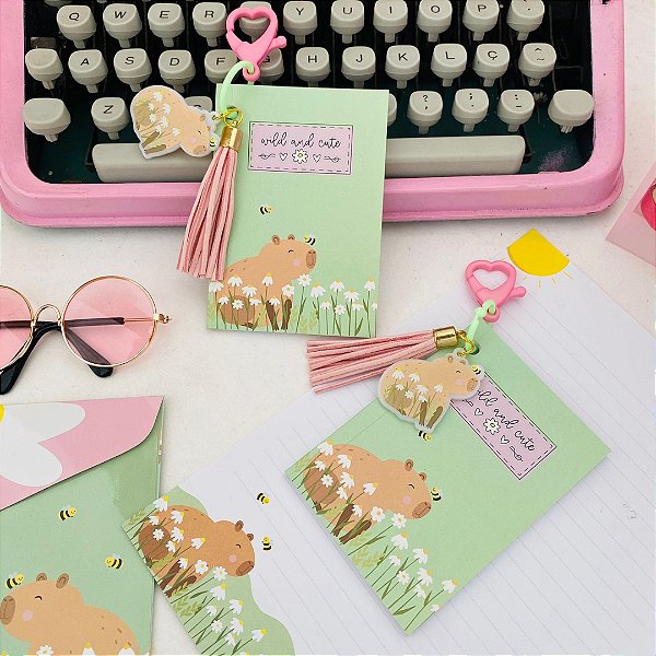 Caderno Chaveirinho Capivaras - Buendia