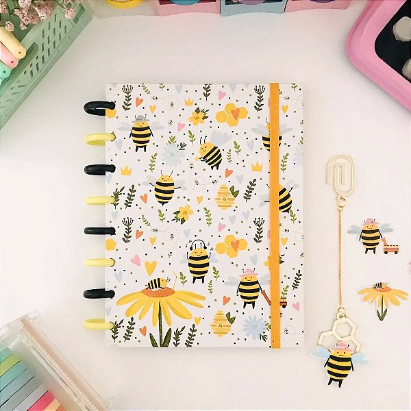 Caderno de Disco A5 Abelhinhas - Buendia