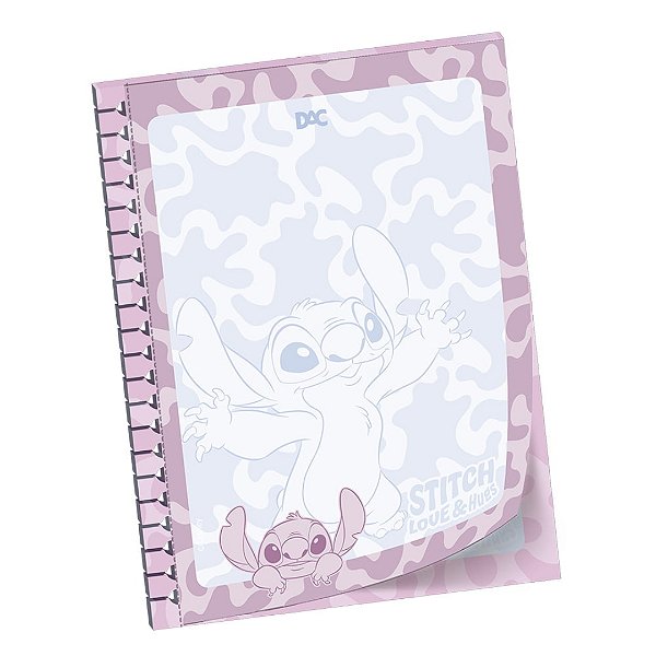 Papel de Carta Stitch para Caderno Smart Universitário - DAC