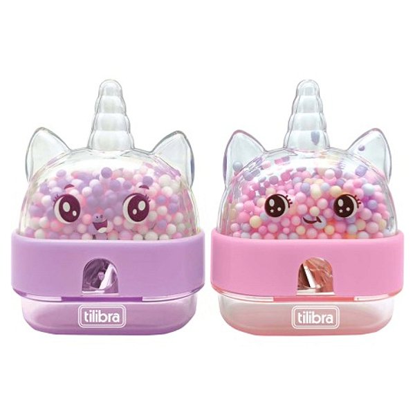 Apontador com Depósito Unicórnio - Tilibra