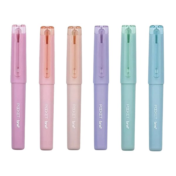 Marca Texto Pocket Pastel - BRW