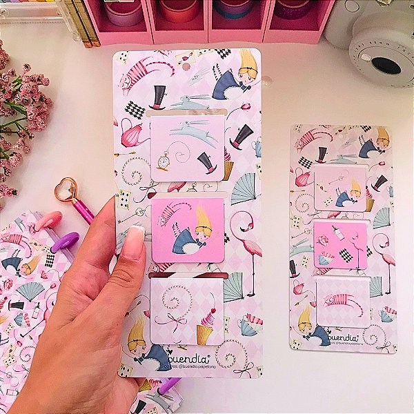 Marca Páginas Magnético Alice c/3 - Buendia