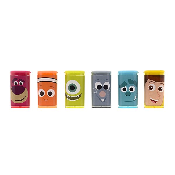 Apontador c/ Depósito Personagens Pixar - Molin
