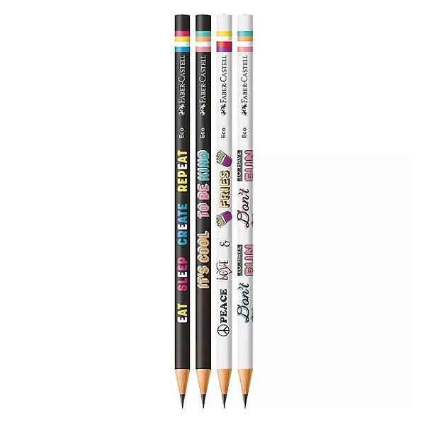 Kit c/4 Lápis Pôster - Faber-Castell