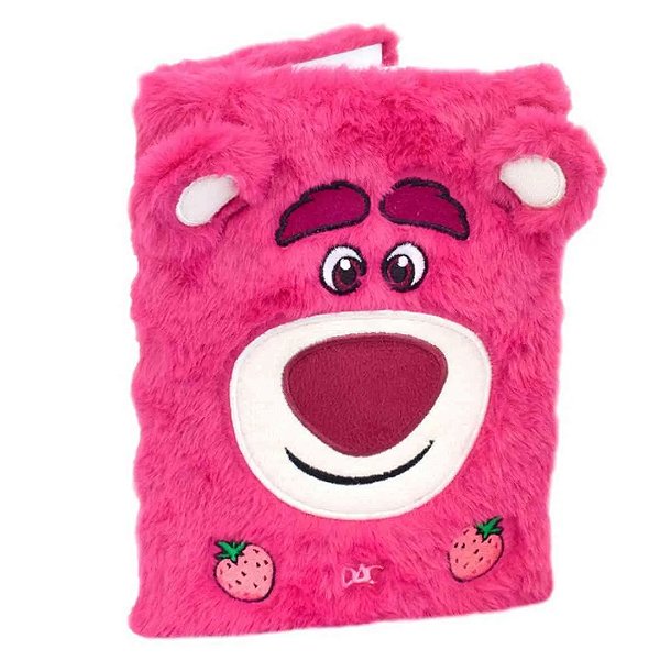Caderno A5 Fluffy Pelúcia Lotso - DAC