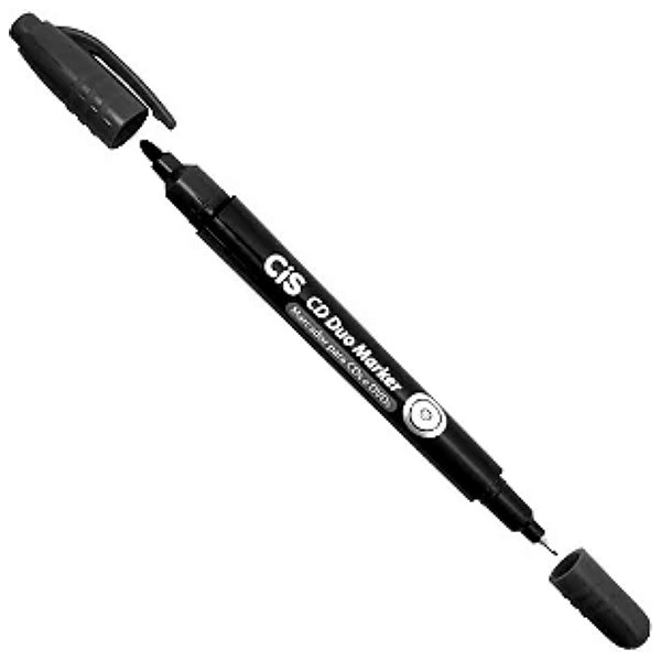Marcador Permanente 2 Pontas Duo Marker - Cis