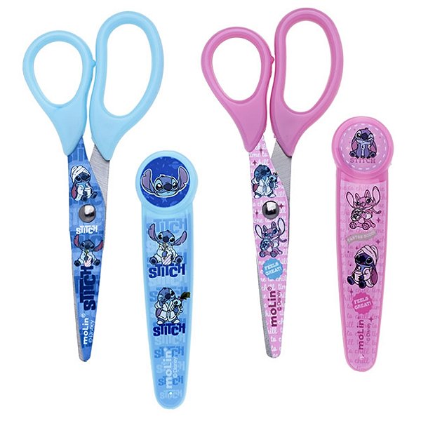 Tesoura Escolar com Capa Stitch - Molin