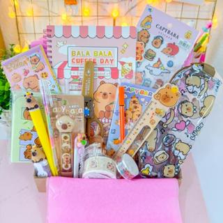 Kit Papelaria Criativa Capivara