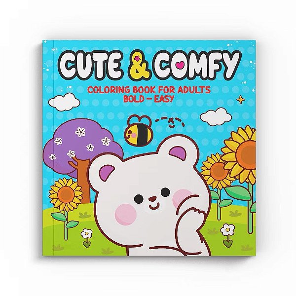 Livro de Colorir Cute&Comfy 32 Folhas - Editora Online