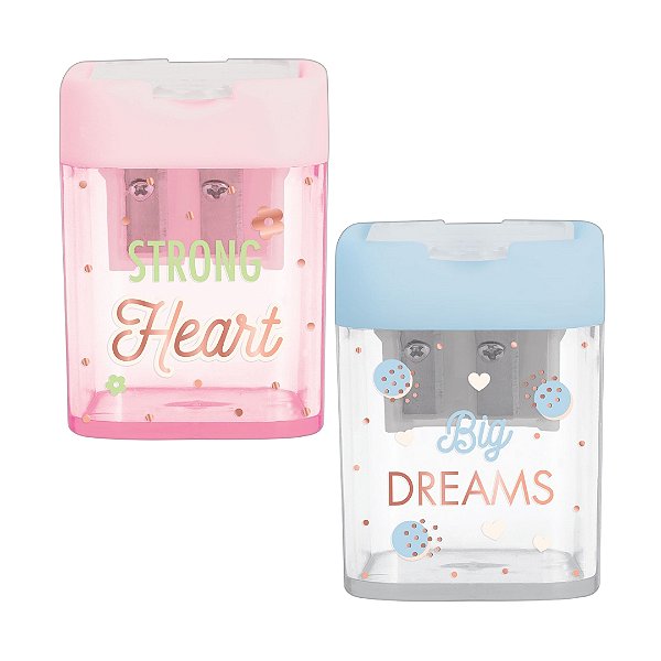 Apontador com Depósito 2 Furos SOHO - Tilibra