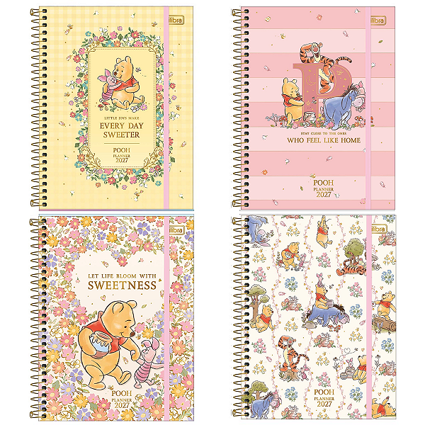 Planner 2027 Pooh - Tilibra